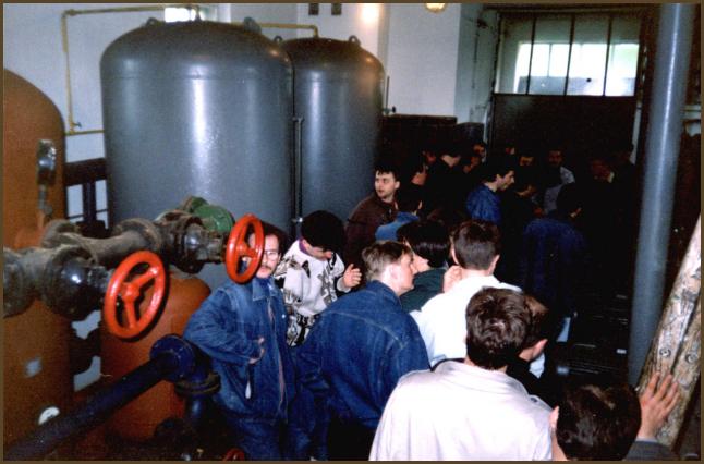 (22/57): Kompleksowe wiczenia terenowe, maj 1992, stacja uzdatniania wody w Czempiniu