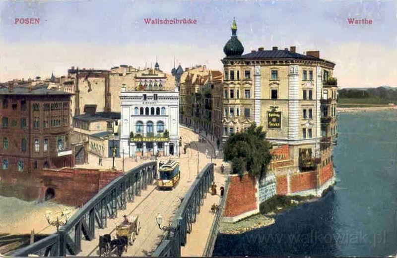 Most Chwaliszewski, pocztwka z 1915 r.