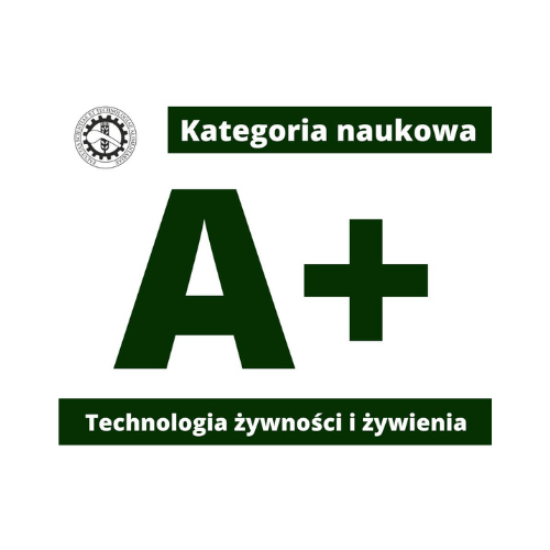Technologia żywności i żywienia Uniwersytetu Przyrodniczego w Poznaniu otrzymała kategorię naukową A+.