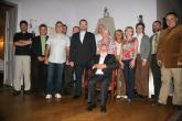 Dr inż. Jan Kukuła odchodzi na emeryturę - pożegnanie w Ustroniu (fot. NN, 24.09.2011)